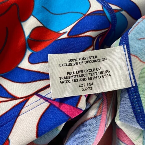 Coolibar Swim Shirt Small‎ Hightide Long Sleeve UPF 50+ Leaves Print TP-2129 - Picture 8 of 9